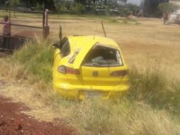 El choque ocurrió en el kilómetro 27, a la altura del Macrolibramiento. ESPECIAL /