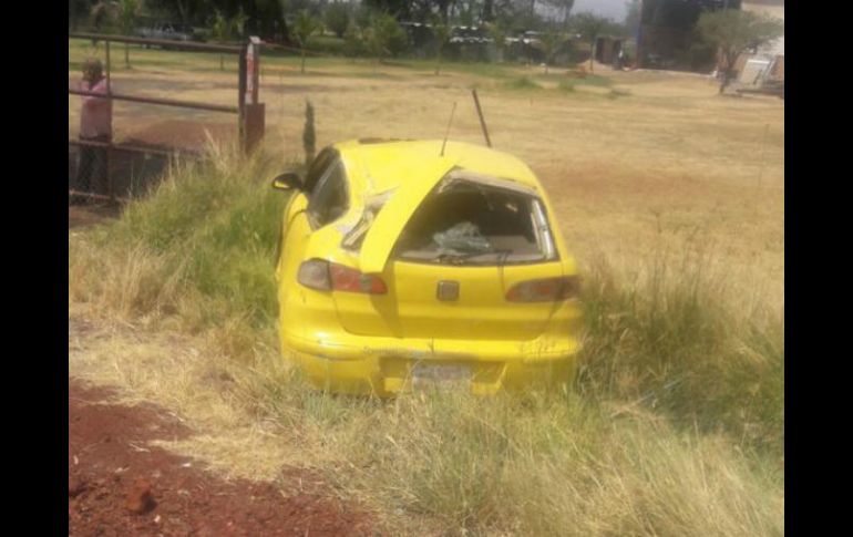 El choque ocurrió en el kilómetro 27, a la altura del Macrolibramiento. ESPECIAL /