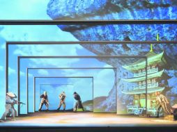 Obra. Escena del montaje que se presenta en el ITESO. ESPECIAL /