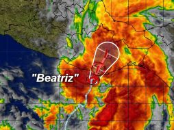 Se prevé que el meteoro toque tierra la tarde de este jueves. ESPECIAL / smn.conagua.gob.mx