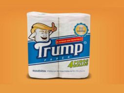 El 30 por ciento de las ganancias del 'Papel Trump' se dedicará a actividades de apoyo a migrantes mexicanos. TWITTER /