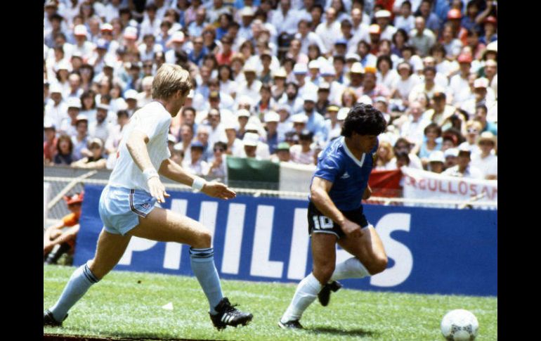 El Mundial de 1986 es uno de los momentos más recordados en la carrera de Maradona. EL INFORMADOR / ARCHIVO