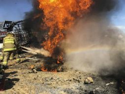 Se presume que el incendio se generó por un chispazo cuando una o más personas sustraían ilegalmente combustible de un ducto de Pemex. EL INFORMADOR / ARCHIVO