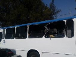 El accidente deja como saldo, al menos, a cinco personas lesionadas en Zapopan. ESPECIAL /