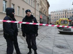 La policía trabaja en el lugar de los hechos para aclarar cómo ocurrió esto. AFP / ARCHIVO