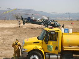Autoridades calculan que el fuego ha consumido mil 700 hectáreas. ESPECIAL / Protección Civil Zapopan