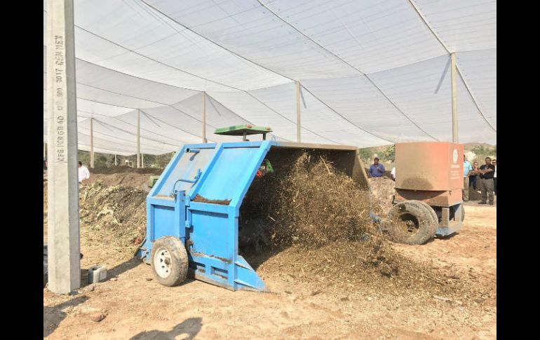 El Centro de Composteo está ubicado en el predio conocido como ‘Lagua Ancha’. TWITTER / @GobTlajomulco