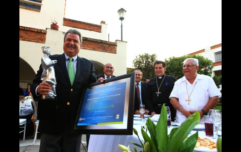 Carlos Álvarez ponderó los esfuerzos cotidianos de todo el personal que trabaja en EL INFORMADOR. EL INFORMADOR / E. Barrera