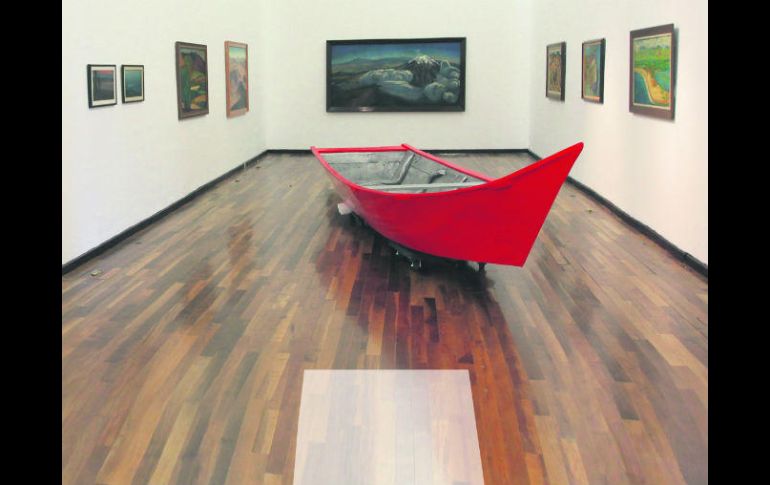 'Chalupa roja'. Pieza de Fernando Palomar. EL INFORMADOR / G. Gallo