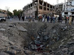 Un camión cargado de explosivos voló por los aires a la entrada de la zona de seguridad de Kabul. AFP / ARCHIVO