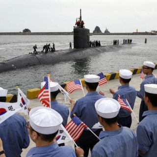Submarino nuclear de EU hace escala en Corea del Sur