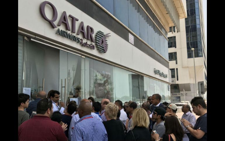 La ruptura se sustenta en la acusación al gobierno qatarí de financiar organizaciones terroristas, lo cual ya fue rechazado por Qatar. AFP / A. Khalil