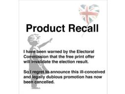 Anuncia en su Instagram y en su página de internet la cancelación de su iniciativa. INSTAGRAM / banksy