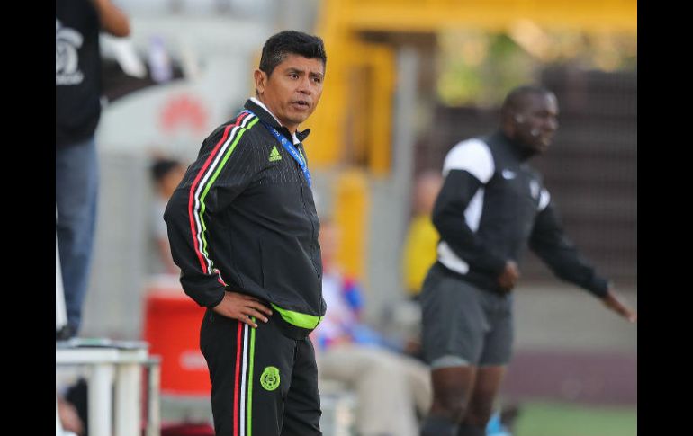 El equipo con limite de edad dirigido por Ruiz fue eliminado ayer lunes. MEXSPORT / ARCHIVO