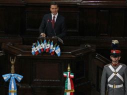 ‘Esperemos que la extradición se otorgue de la manera más rápida posible’, expresó el Presidente. EFE / E. Biba