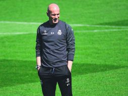 Zinedine Zidane. Entrenador del Real Madrid. AFP / ARCHIVO
