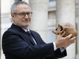 'Este descubrimiento representa el origen de nuestra especie', explica Jean-Jacques Hublin, coautor de la investigación. AFP / P. Kovarik