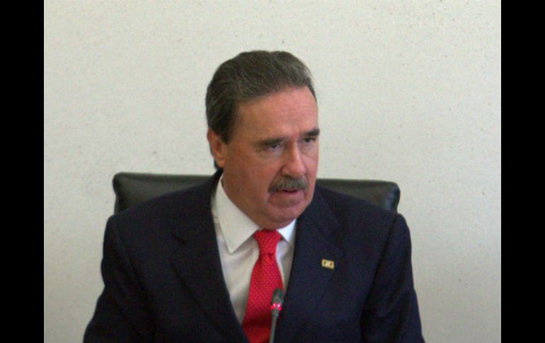 Emilio Gamboa Patrón, coordinador del PRI en el Senado. NTX / ARCHIVO