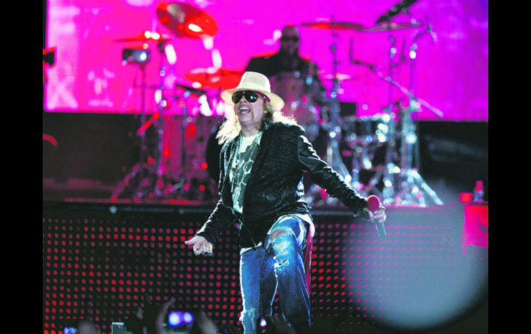 Potente. Guns N’ Roses, una de las bandas que será covereada en el Teatro Diana. EL INFORMADOR / ARCHIVO