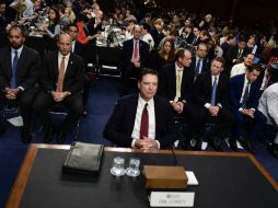 La expectación que ha generado el testimonio de Comey en la capital del país le equivalente el nombre de 'Washington's Super Bowl'. AFP / B. Smialowski