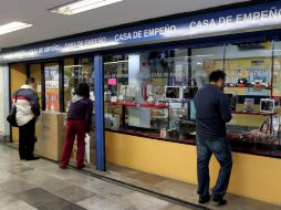 Mantendrán un seguimiento al sector de casas de empeño para garantizar información clara a sus clientes. NTX / ARCHIVO