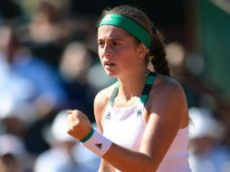 La joven promesa del tenis femenino vive un cuento de hadas tras alcanzar su primera final en un torneo de Grand Slam. AFP / E. Freferberg