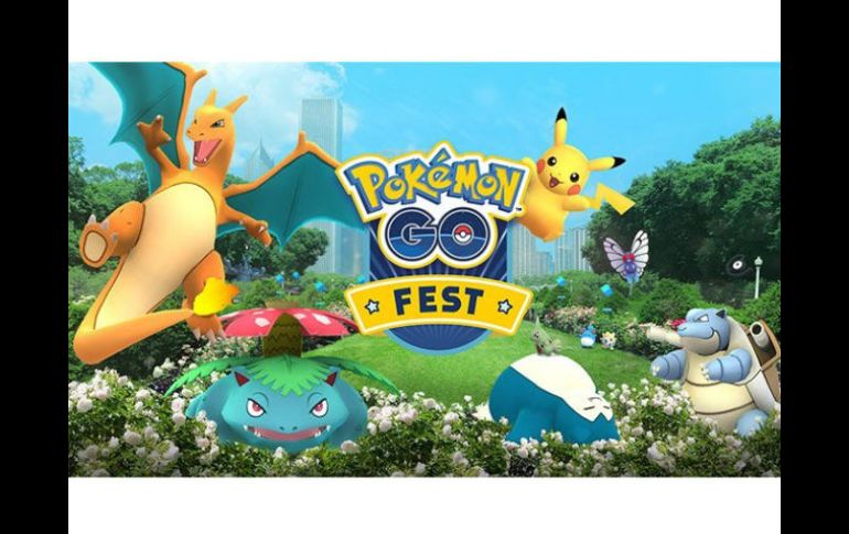 'Pokémon Go Fest' se llevará a cabo en el parque Grant Park, en el centro de Chicago, el 22 de julio de 2017. TWITTER / @Pokemon