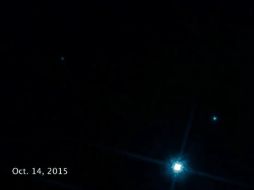 Vieron por primera vez la luz de una estrella deformada por la fuerza gravitacional de un objeto que pasa a proximidad. TWITTER / @NASAHubble