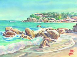 Las nueve bahías ofrecen a la vista una topografía accidentada de laderas y valles por las que pasan ríos. ESPECIAL / J. Monroy