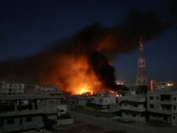 La ofensiva tiene como objetivo llegar hasta Al Sujna, la última población de Homs en manos del EI. AFP / M. Abazeed