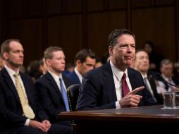 Durante su audiencia el jueves, Comey reconoció haber filtrado a la prensa en mayo, a través de un amigo. AP / ARCHIVO