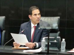 El presidente de la Mesa Directiva del Senado, Pablo Escudero Morales. TWITTER / @Pabloescuderom