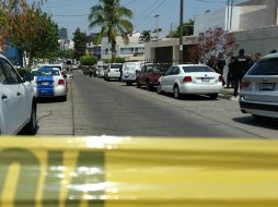 La policía buscó a más personas involucradas en el lugar de los hechos ESPECIAL /