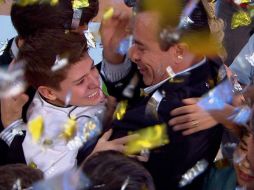 Con 12 años de edad, Diego se levantó este fin de semana con el trofeo de MasterChef Junior. TWITTER / @Azteca