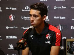 Salas dijo estar tranquilo, a pesar de que ha habido cuestionamientos por sus actuaciones. TWITTER / @atlasfc