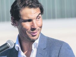 Rafael Nadal señala que cuando se pasa por momentos complicados se aprende a saber lo que cuesta todo. EFE /