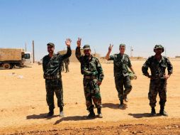 Los soldados tomaron el yacimiento y el llamado triángulo de Arak, así como la estación tercera de bombeo de crudo. EFE / SANA