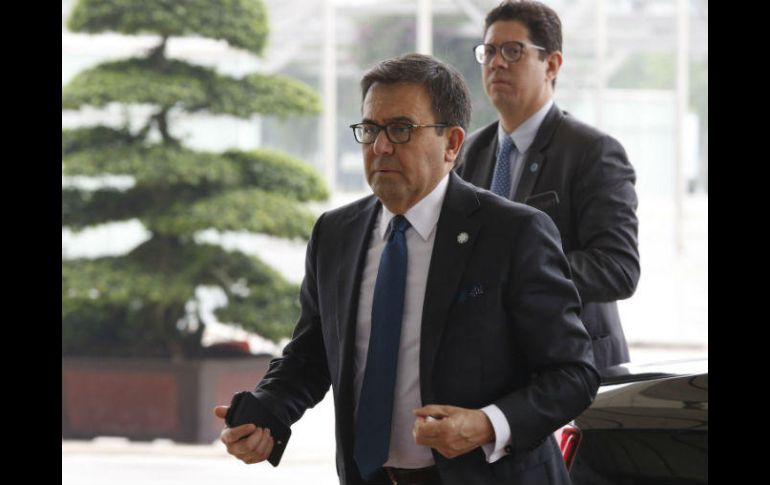 Guajardo Villarreal explica que hay espacio para modernizar el TLCAN y generar beneficios para la región. EFE / ARCHIVO