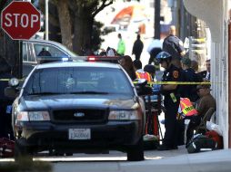 La policía de San Francisco dijo que la situación está controlada y que el edificio está seguro. AFP / J. Sullivan