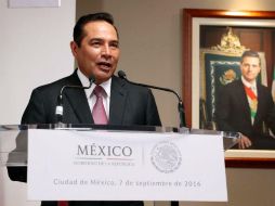 Luis Enrique Miranda Nava  aseguró que la dependencia a su cargo continúa buscando abatir de forma eficiente la pobreza en México. SUN / ARCHIVO