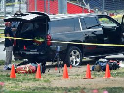 Según el FBI, dos policías del Capitolio acompañaban a Scalise fueron quienes abatieron al atacante. AFP / A. Wong