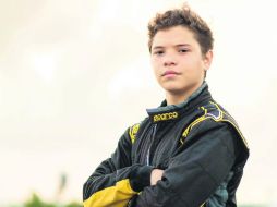 La misión de Juan Antonio es la de convertirse en un nombre importante dentro del Reto Telmex 2017 de kartismo. ESPECIAL /