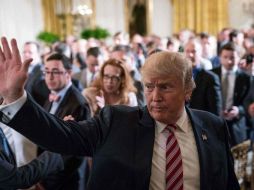 El delito de obstrucción a la Justicia puede provocar un proceso de destitución contra Trump en el Congreso. AFP / ARCHIVO