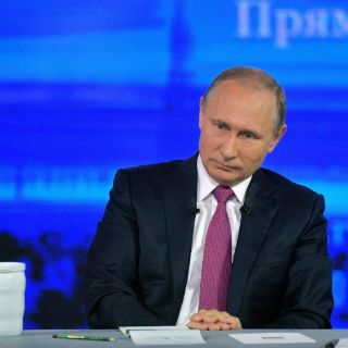 Vladimir Putin, optimista con la Selección rusa