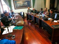 Luisa Ortega demandó inhibir a tres de los siete magistrados de la Sala Constitucional y a cinco miembros de la Sala Electoral. EFE / C. Hernández