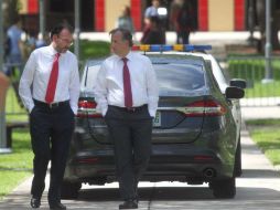 Ambos funcionarios participaron en la conferencia sobre Prosperidad y Seguridad en Centroamérica. TWITTER / @LVidegaray