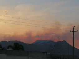El primero es en el paraje de Ahuatán, el segundo en el Cerro de las Milpillas. ESPECIAL / Bomberos Zapopan