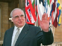Helmut Kohl fue canciller de la Alemania Federal desde 1982 y hasta 1998. AFP / ARCHIVO