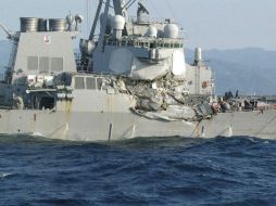 Guardacostas nipones desplegaron cinco embarcaciones y dos aviones en el lugar para las labores de rescate. EFE / Japan Coast Guard Handout