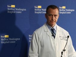 Tras el atentado, el congresista Steve Scalise permanece en estado crítico en terapia intensiva, señaló un médico este día. AFP / M. Wilson